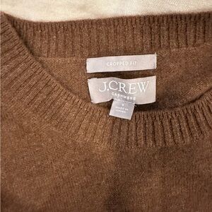 J. Crew brown Cashmere Knit